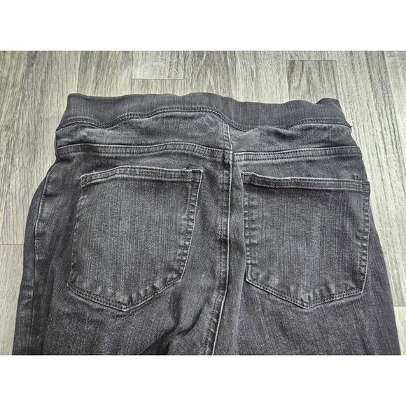 J Crew Jeans Womens 27 Black Pull-On Toothpick Skinny Stretch Denim Pants Modern - Picture 3 of 13